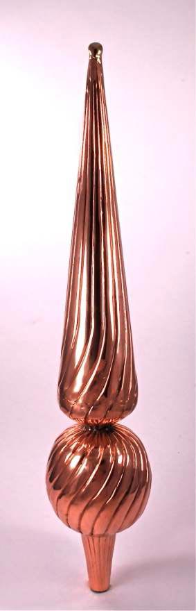 Copper Dalvento Large Florentine Finial