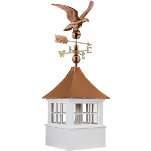 carlisle cupola with smithsonian eagle weathervane
