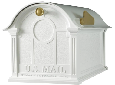 black balmoral aluminum mailbox