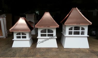 3 sizes of ursinia shed cupolas