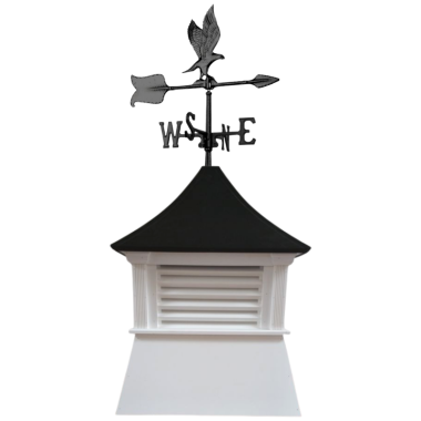 noble cupola with aluminum eagle weathervane