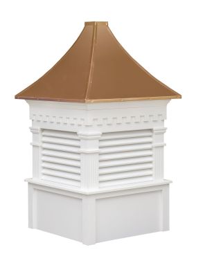 greenfield cupola with we withstand 120mph winds logo