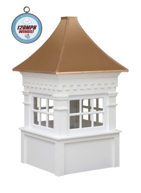 jamesport cupola with we withstand 120mph winds logo
