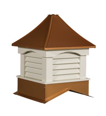 copper penny arched franklin cupola (s6fv-a)