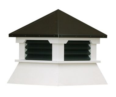 colored shed cupola in black